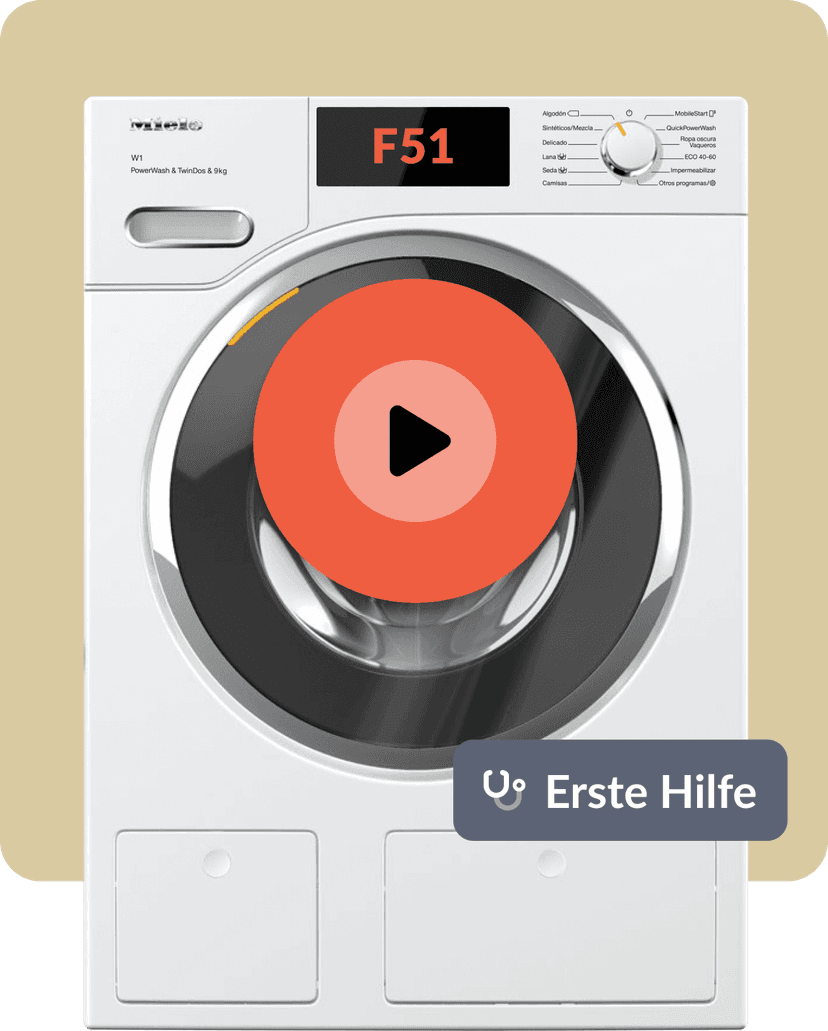 Video - Miele F51 washing machine