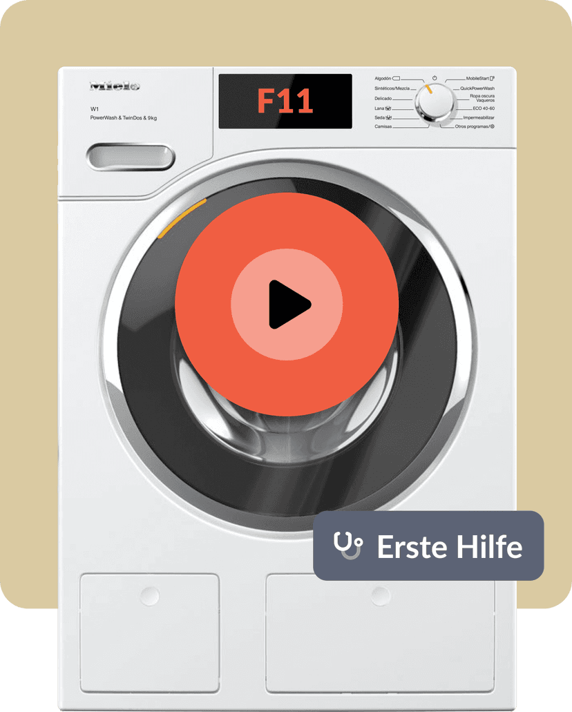Video - Miele F11 washing machine