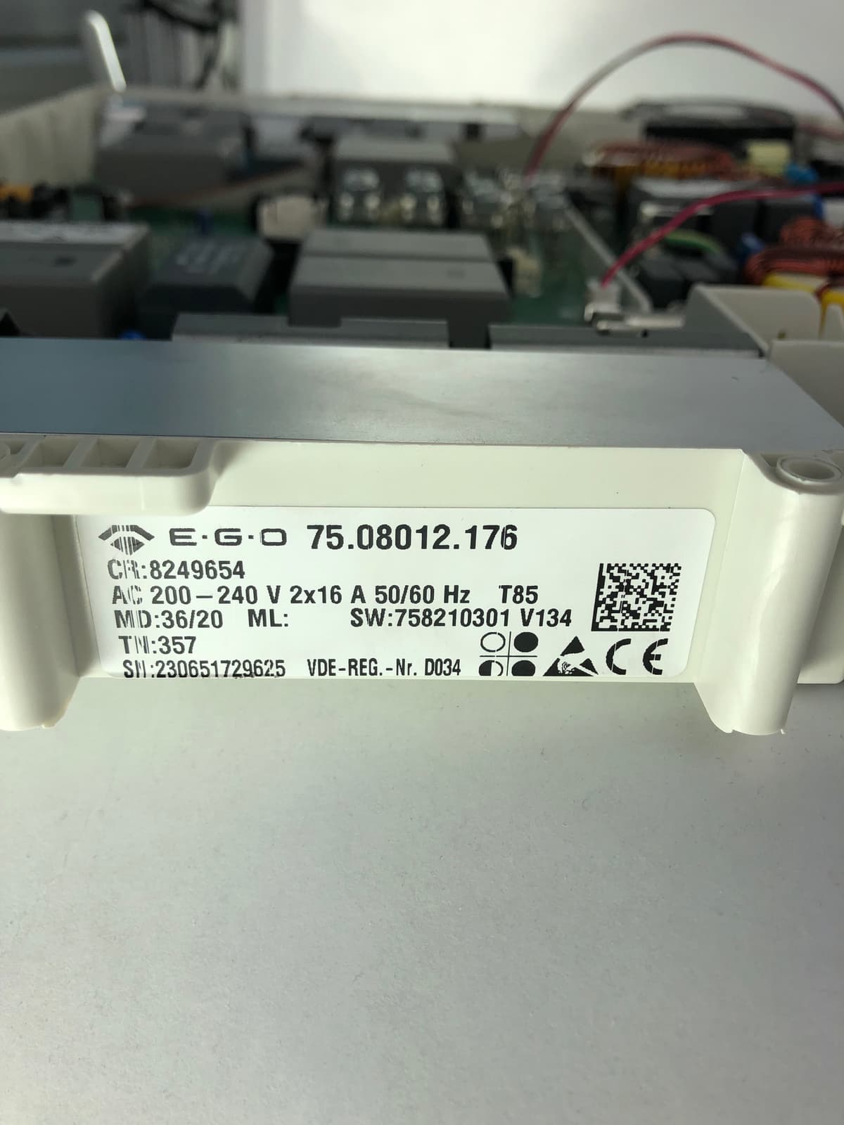 Miele induction hob electronics repair