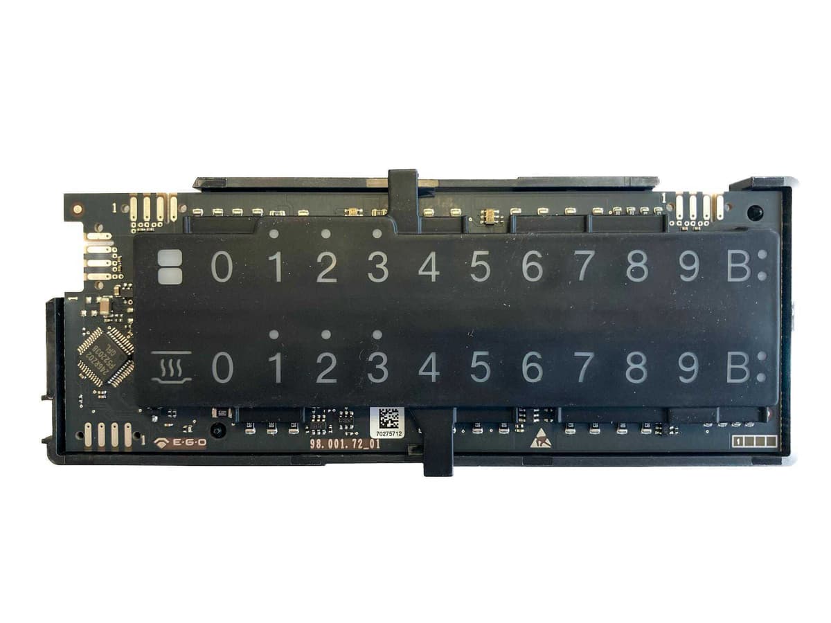 Miele induction hob control electronics repair